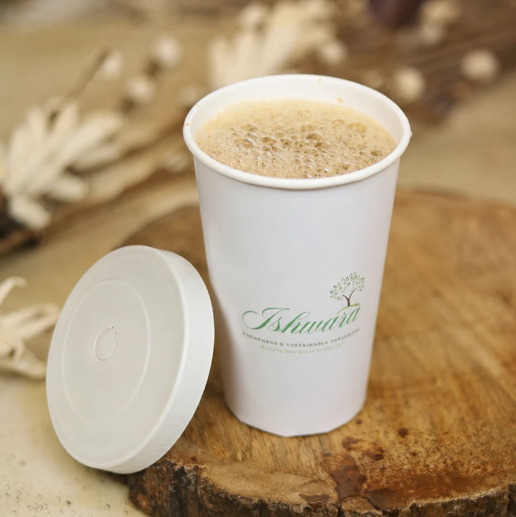 Paper Glass Lids 390 Ml & 450 Ml