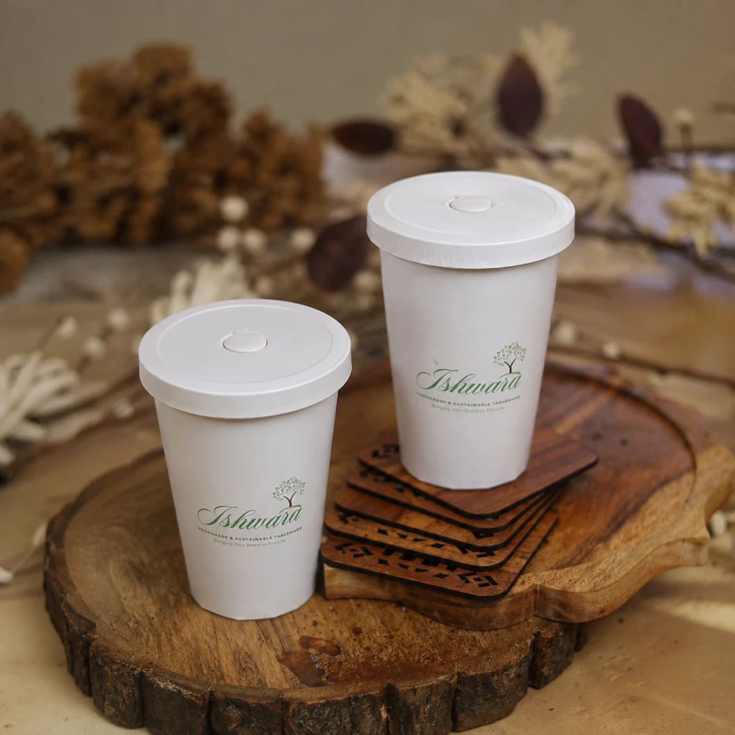 Paper Glass Lids 390 Ml & 450 Ml